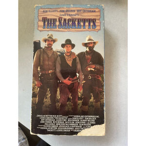The Sacketts VHS Tape - Warner Home Video - Western Movie